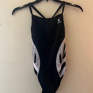 TYR Black and White Swimsuit